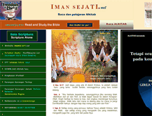 Tablet Screenshot of imansejati.net